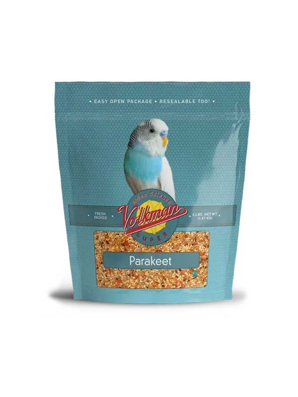 A bag of peanuts for parakeets.