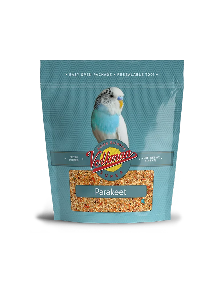 A bag of peanuts for parakeets.